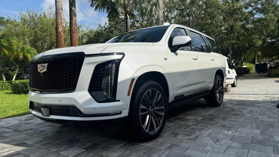 Cadillac Escalade ESV mobile detail South Florida
